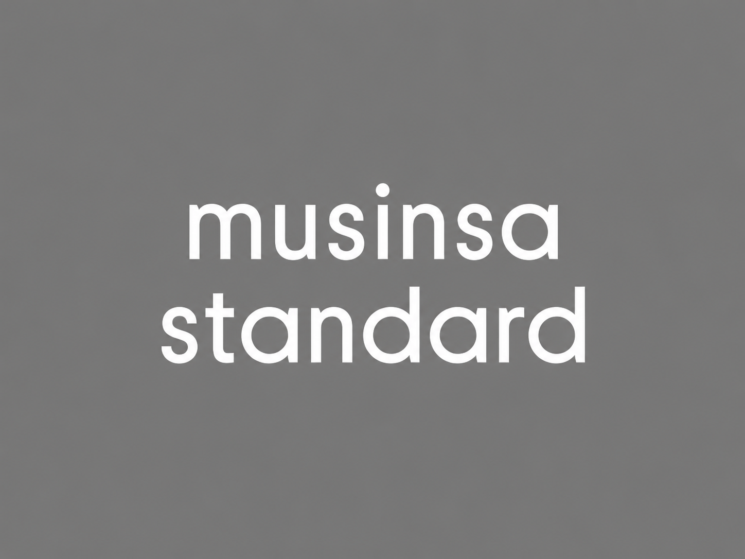 MUSINSA STANDARD